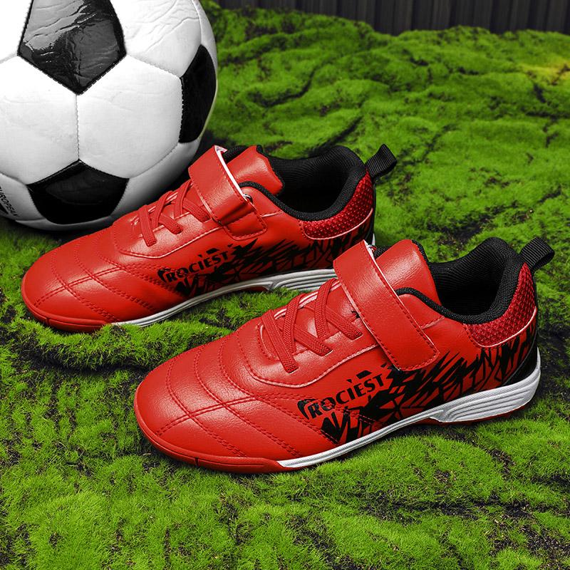 31-40 Pantofi Fotbal Copii Tineret Pantofi Fotbal Scurt Spike Velcro Antrenament Băieți Copii Ghete Fotbal