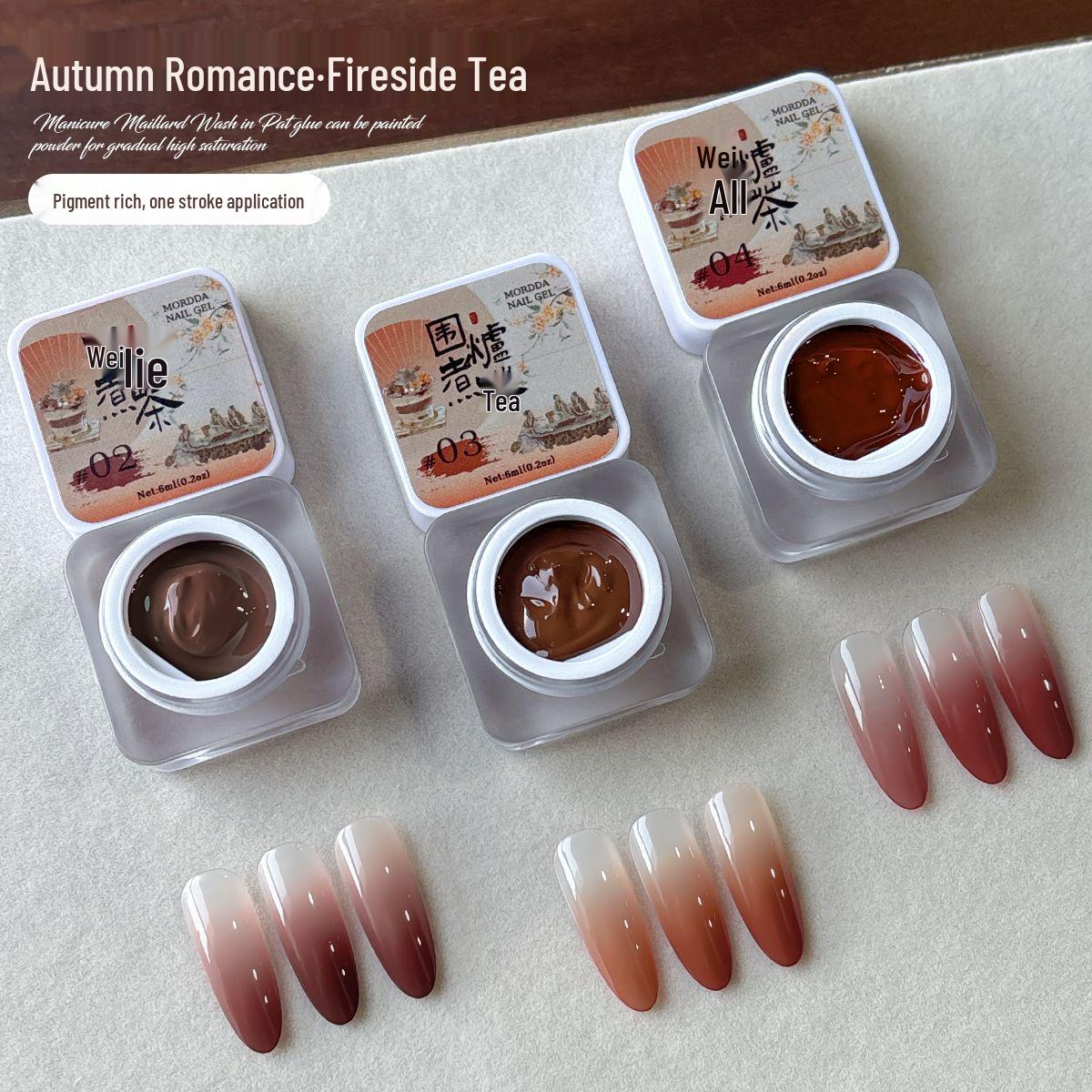 

Nail Art Gel: High Saturation, Blendable, No-Wash, Gradient, Thick Blush Polish