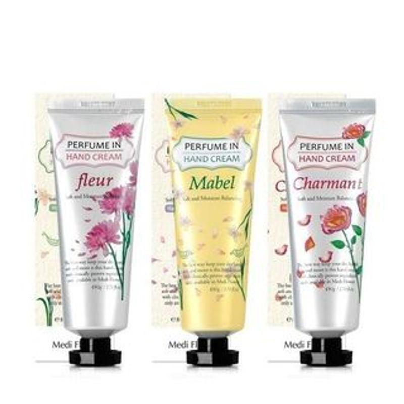 MediFlower - Perfume In Hand Cream - 3 Types Fleur