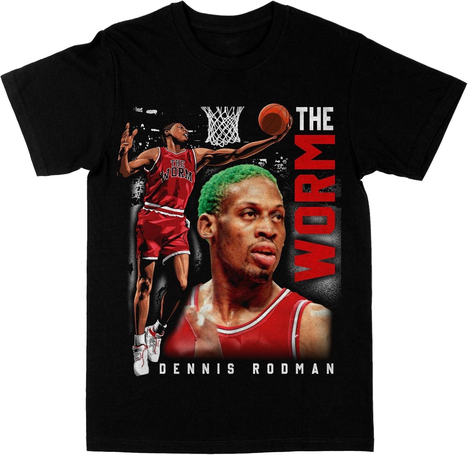 Черная футболка Philcos Dennis Rodman Rebound S чёрный