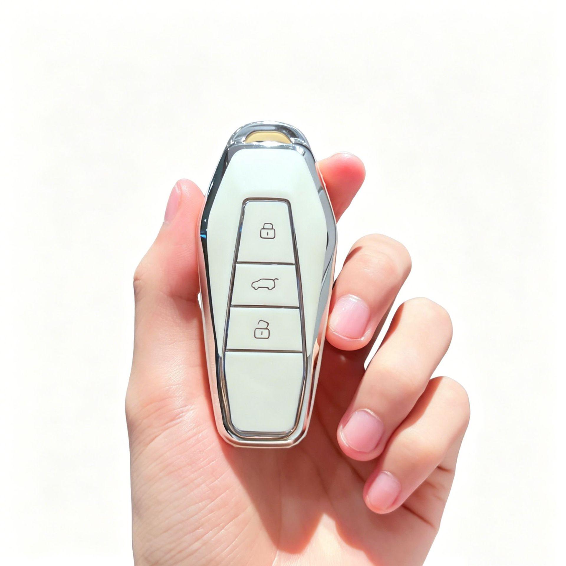 Chery iCar 03 Key Case - Shuxiangjia EQ7 Car Accessories V23 Shell Buckle PE Bag