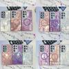 IMD collection laser tinfoil pattern suitable for Samsung S25Ultra mobile phone case s24FE wrinkle pattern A16 lens film