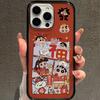 Xiaoxinfu Is Suitable for Apple 17promax Mobile Phone Case, the New 16 Acrylic 14 Cartoon Cute 13 Anti-proof.