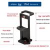 Two-in-One Phone & Tablet Clamp Mount Adapter for Tripods & Selfie Sticks