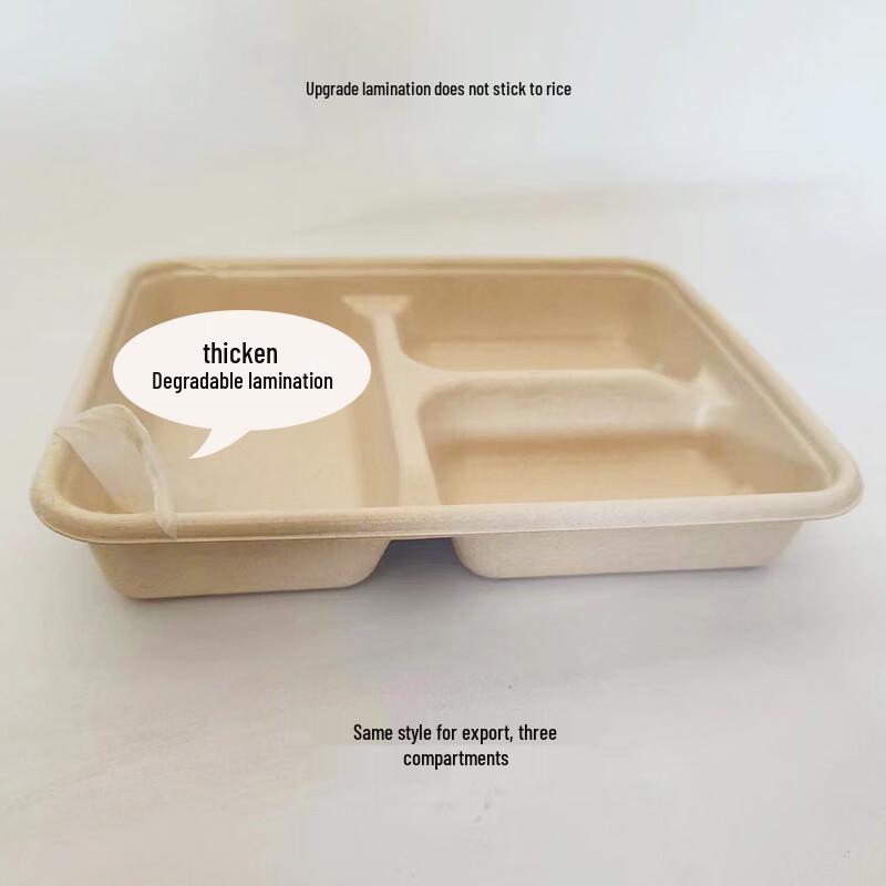 Disposable Multi-Compartment Food Containers