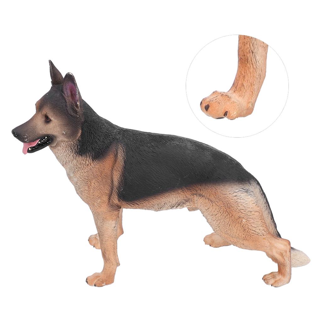 German Shepherd Dog Figure Simulation Dog Model Children Early Educational Toys