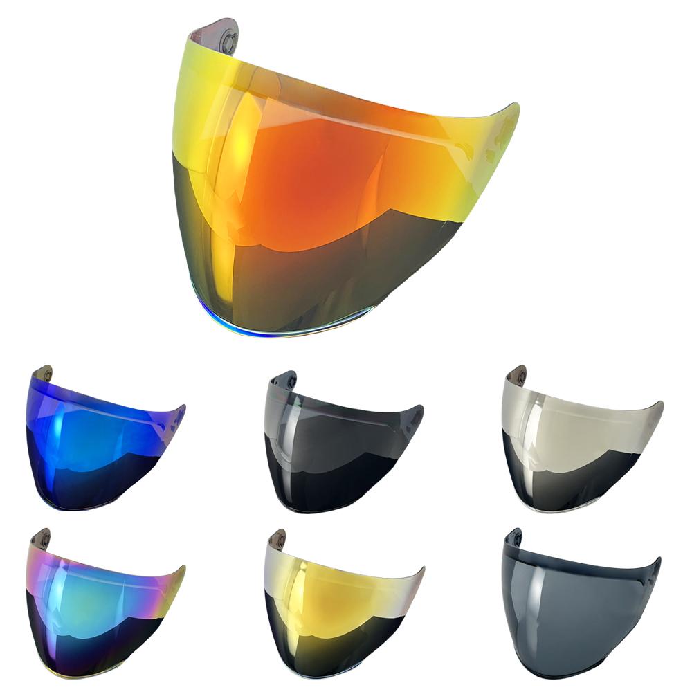 NFJ Visor Face Shield for KYT TTR-JET Anti-Scratch UV Cut Windproof Polycarbonate Visière Helmet Lens Replacement Motorcycle