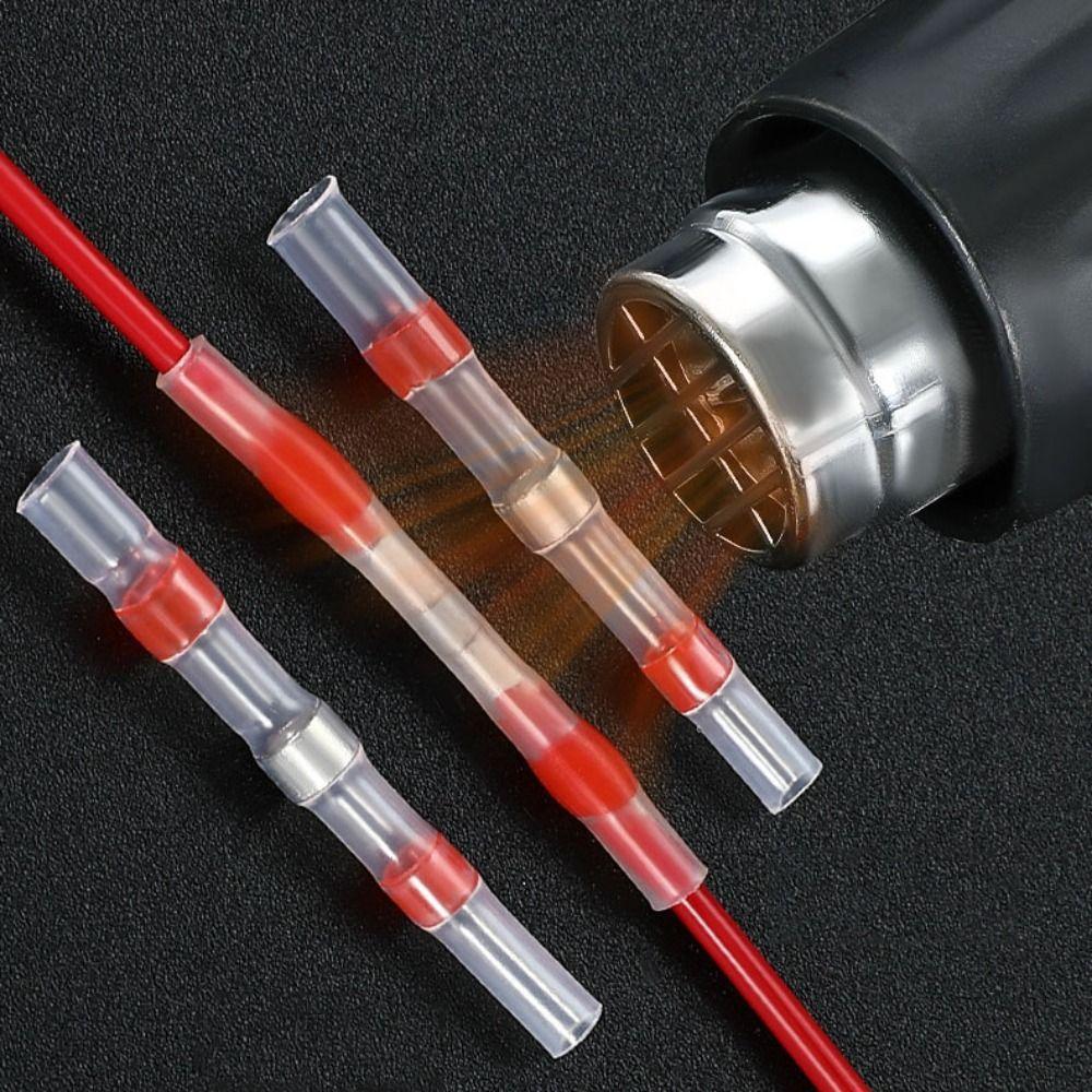 200pcs Insulated Electric Copper Tape Solder Sleeve Waterproof Electrical Terminals  Electrical Wire