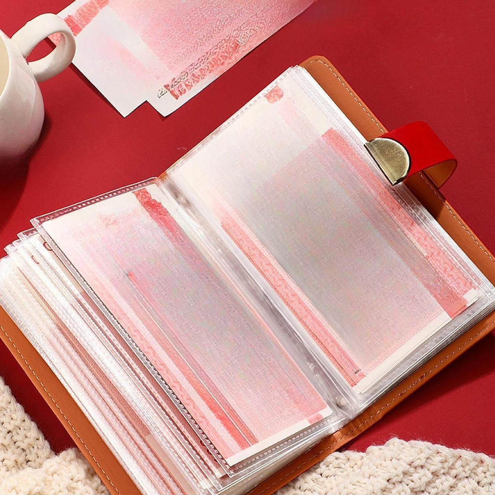 Экономия денег Папка-регистратор для денег Подарочный держатель для денег с 100 конвертами Органайзер синий 1094₽