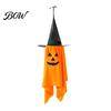 Scary Theme Party Props Cute Halloween Hanging Decor, Pumpkin Ghost Pendant with Realistic Pattern Festival Supplies Wizard Hat, Spooky Witch Ornament