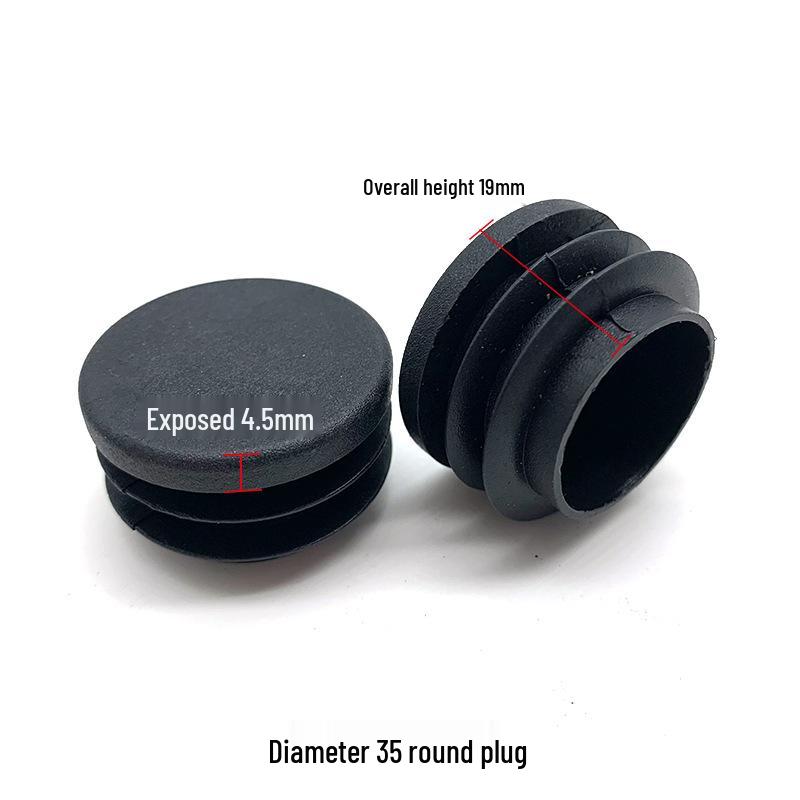 Round Plastic Hole Stopper: Wear-Resistant Chair Leg and Pipe Plug Cover