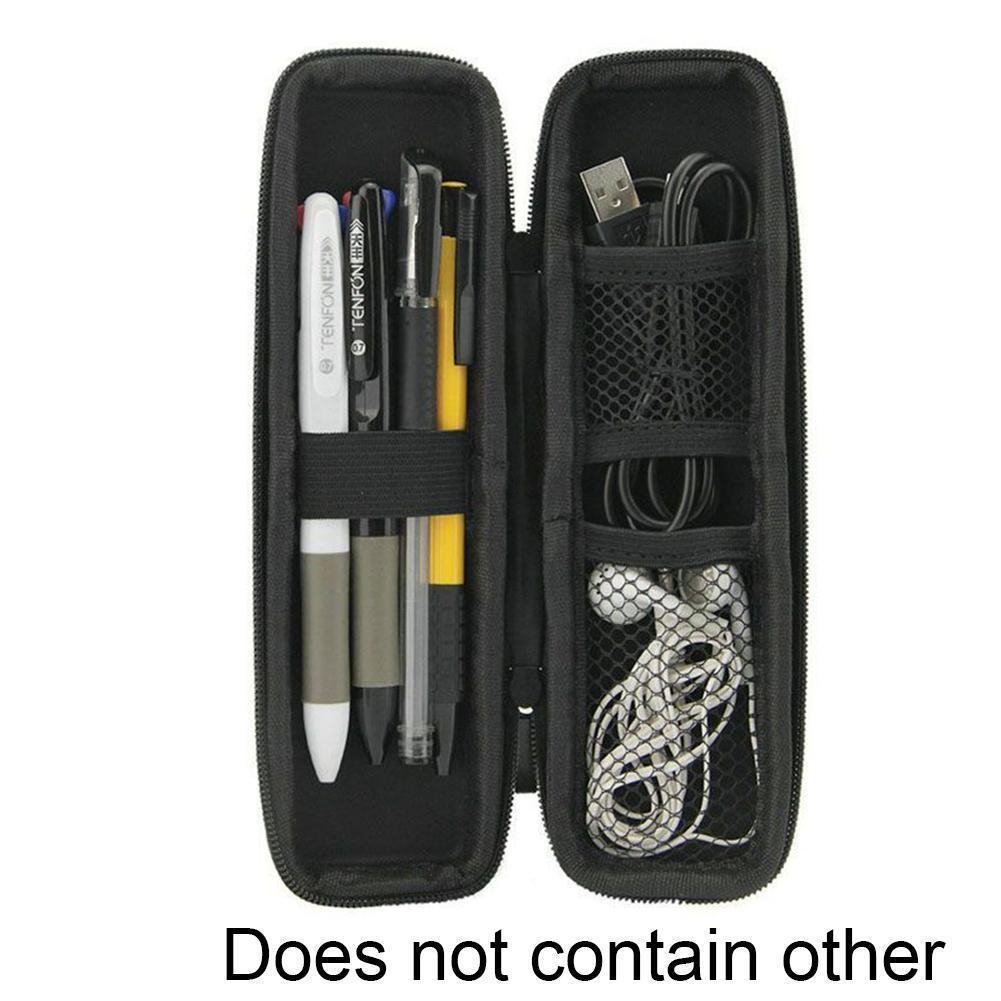 Black EVA Hard Shell Stylus Pen Pencil Case Holder Protective Carrying Box Bag for Pen Ballpoint Pen Stylu