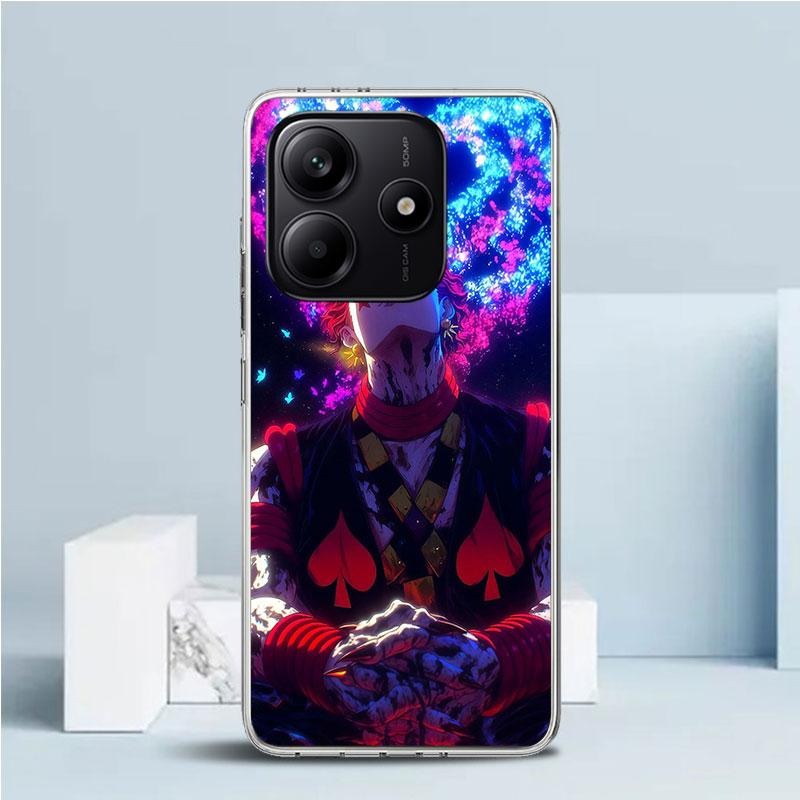 Huner X-Hunters Hisoka Phone Case For Xiaomi Redmi Note 15 14 14S 13 12S 12 Pro Plus 11S 11 11T 11E 10S 10 + Soft TPU Back Cover