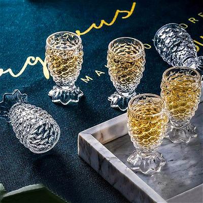 Verre en forme de sirène 30 ml/70 ml, petit verre à vin exquis, verrerie exquise, bouteille d'eau, verre à spiritueux haut de gamme
