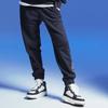 New MLB Knitted Sweatpants Unisex Navy Blue 3APTI0126-50NYD