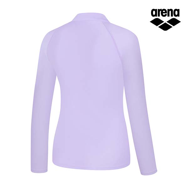 Alena New Wave Regular Fit Zip-Up Rash Guard A4Bl1Qr44Lav
