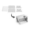 Outdoor Camping Mini BBQ Grill Portable Folding Card Type Stove Barbecue Grill