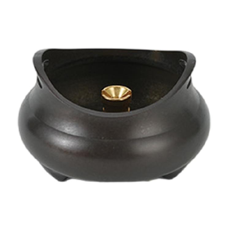 Holder Chinese Three Legs Burning Stand with Elegant Ear Handles Peace Creator Home Decoration