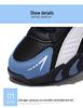 Kinder Winter Basketballschuhe 2025 - Jungen Verschleißfeste Sport-Sneaker mit Drehverschluss für Mittel- und Großkinder
