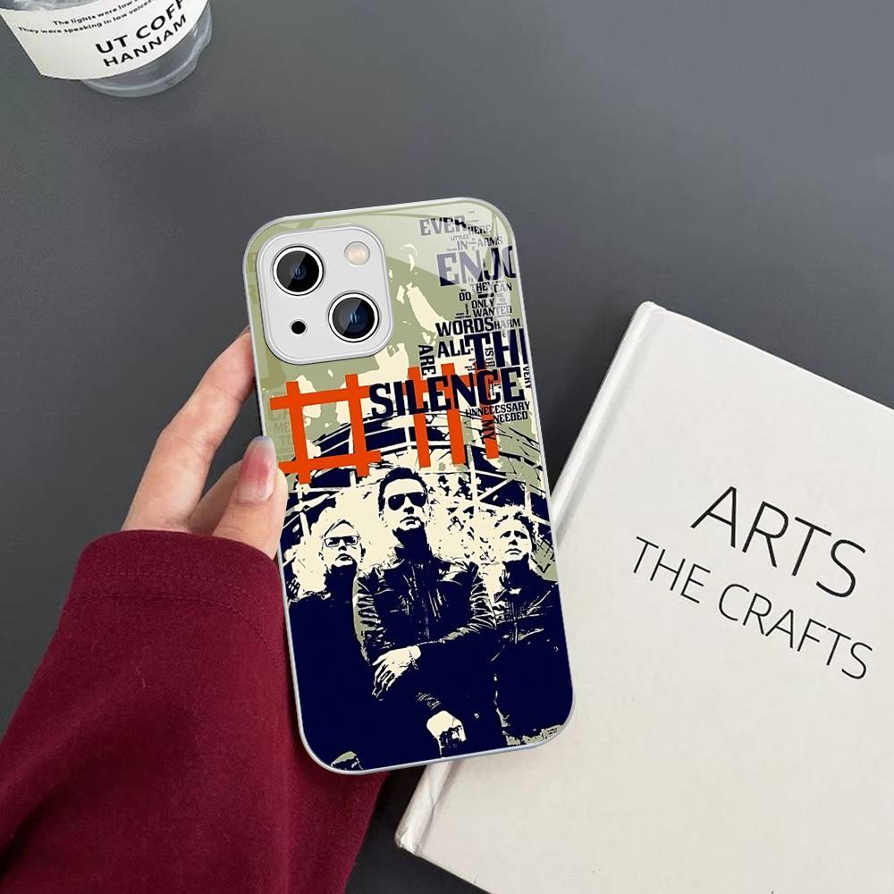 Rock D-Depeche Cool Mode For IPhone 14 13 12 Mini 11 Pro XS Max X XR 14 Plus Tempered Glass Cover