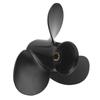 9x10 1 2in Outboard Propeller 3 Blades 8 Tooth High Thrust Aluminum Alloy 48 828156A12 Replacement