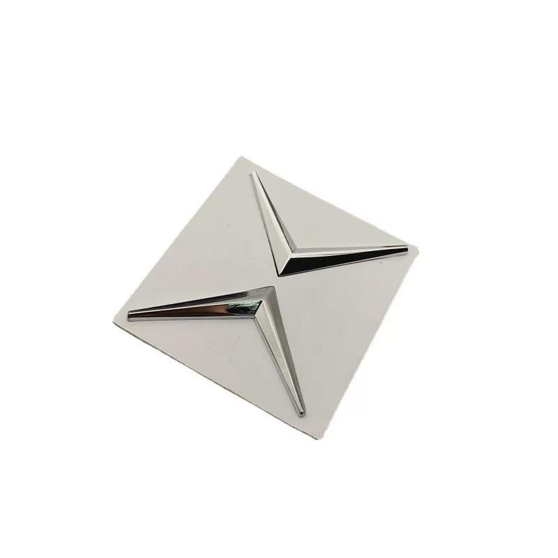 

Car Hood Bonnet Logo Decals Side Fender Rear Trunk Emblem Badge Sticker for Car Styling Decoration Accessories срібний