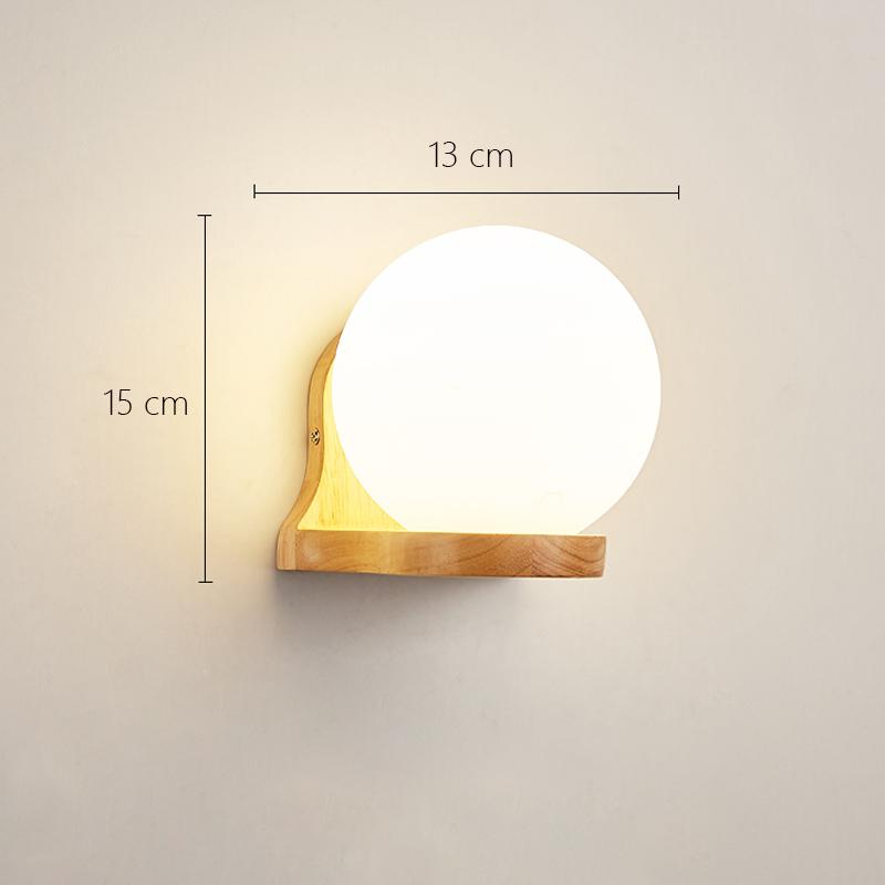 

Бра из дерева, лампа на прикроватной тумбочке, лестница, аппликация, настенные светильники в стиле скандинавского искусства в стиле ар-деко, светодиодные настенные светильники Lampada Da Parete