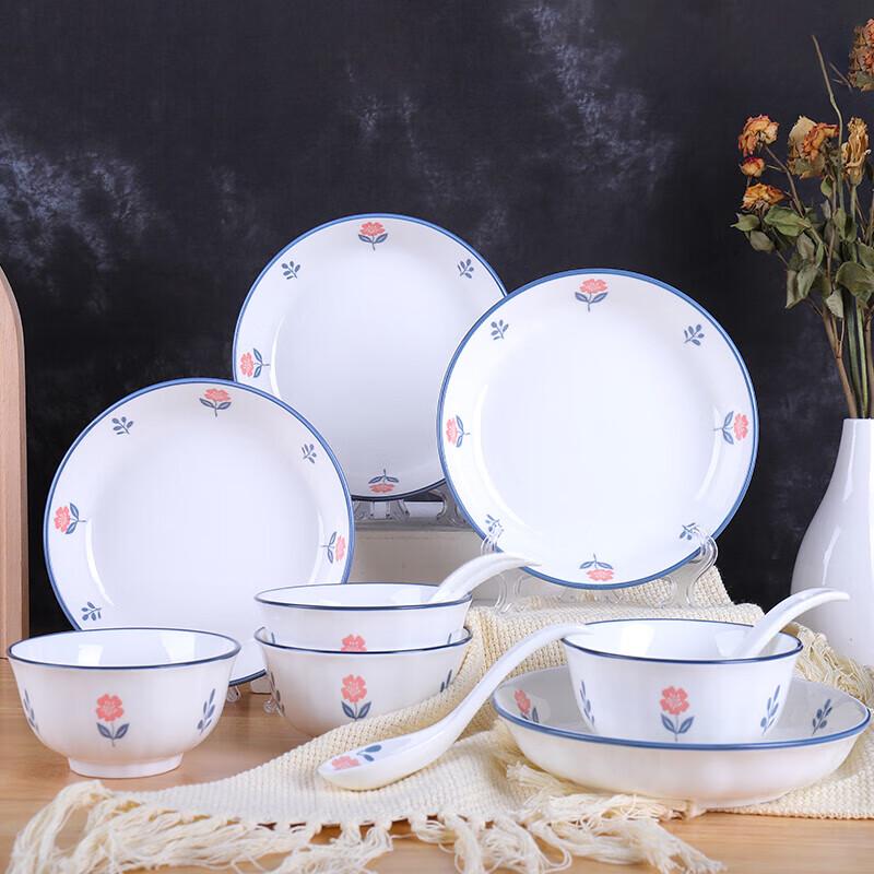 

Керамічний столовий сервіз Shunxiang на 12 предметів в англійському стилі