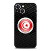Tunisia Flag Phone Case For iPhone 17 16 15 Pro Max 11 12 13 14 7 8 Plus SE 2020 X XR XS Cover Soft Black