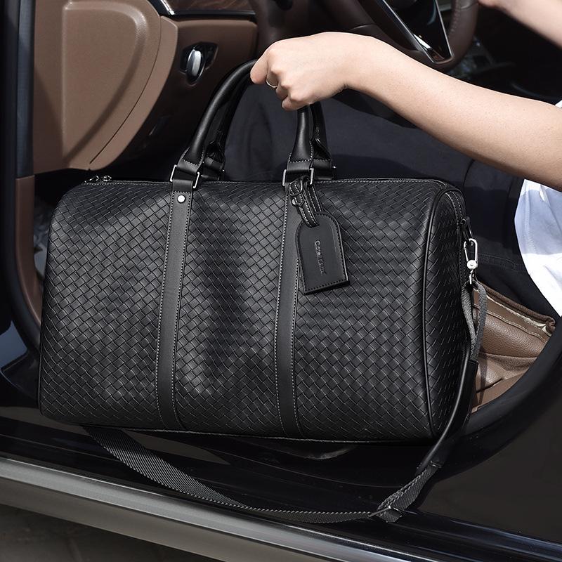 CateiKarrui Men's Large Capacity Business Travel Handbag