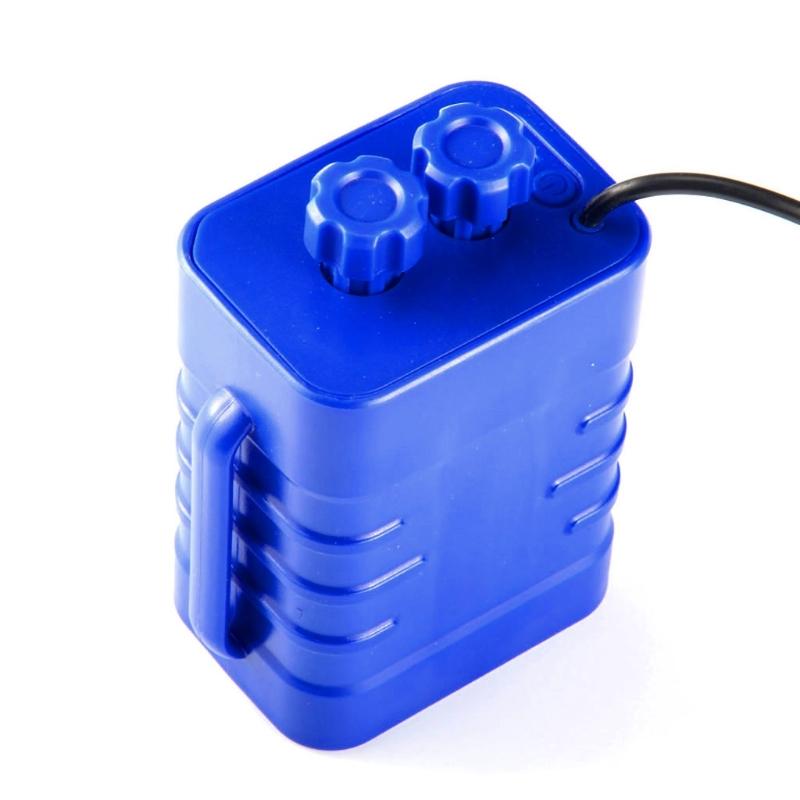 1 Pc 6x18650 12V Rechargeable Battery Pack for Case Waterproof Housing Cover Battery Storage Box with 5.5x2.1mm Adapter