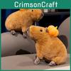 Plush Capybara Pumpkin Toy Stuffed Animal Doll Decoration Gift 30cm Collectors
