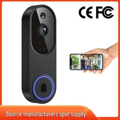 Smart Wi-Fi Doorbell with Intercom, Human Detection, HD Night Vision & Home Monitoring