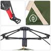 5 Person Camping Tent Green Quick Release