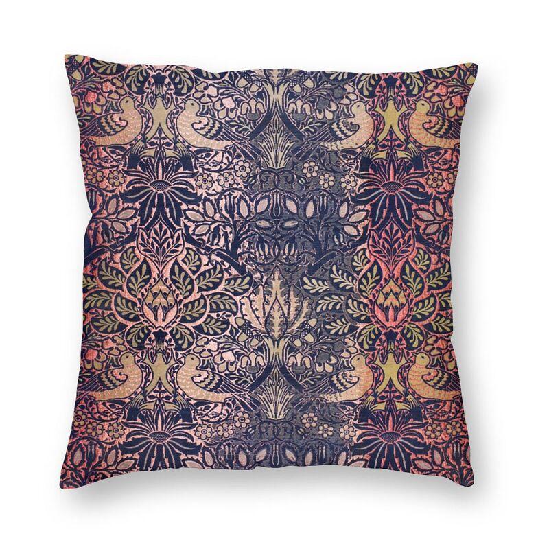 Tree Of Life By William Morris Cushion Cover Two Side 3D Print Snakeshead Textile Throw Pillow Case for Living Room Pillowcase