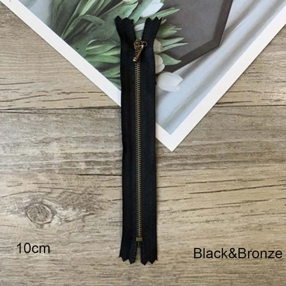 1PC Mini Zipper Doll Clothing Zipper For Bags Scrapbooking Doll Dress Metal Zipper Repair For Ball Jointed Doll Clothes DIY Supp