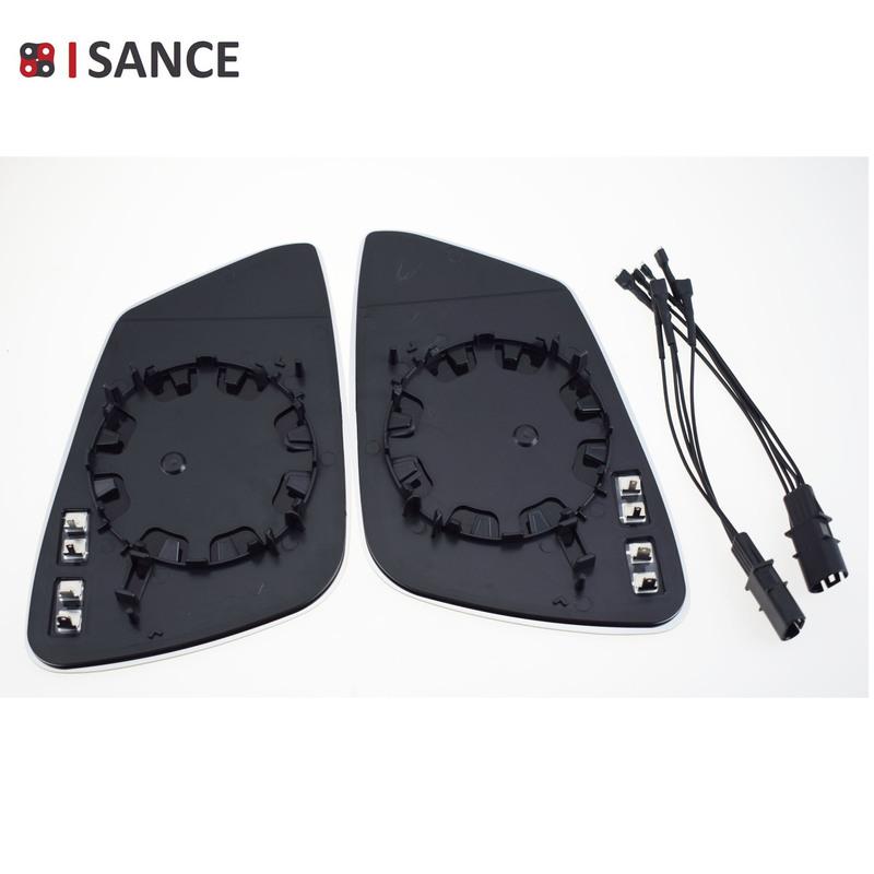 Heated Rearview Side Mirror Glass Left OR Right For BMW E60 E61 E63 E64 525i 528i 530i 535i 545i 550i 640i 650i 740i 750i 525xi