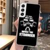 Bodybuilding Gym Fitness Soft Phone Case für Samsung Galaxy M12 M21 M30s M31 M32 Hinweis 20 Ultra 10 Lite 9 8 J4 J6 Plus + M51 M52