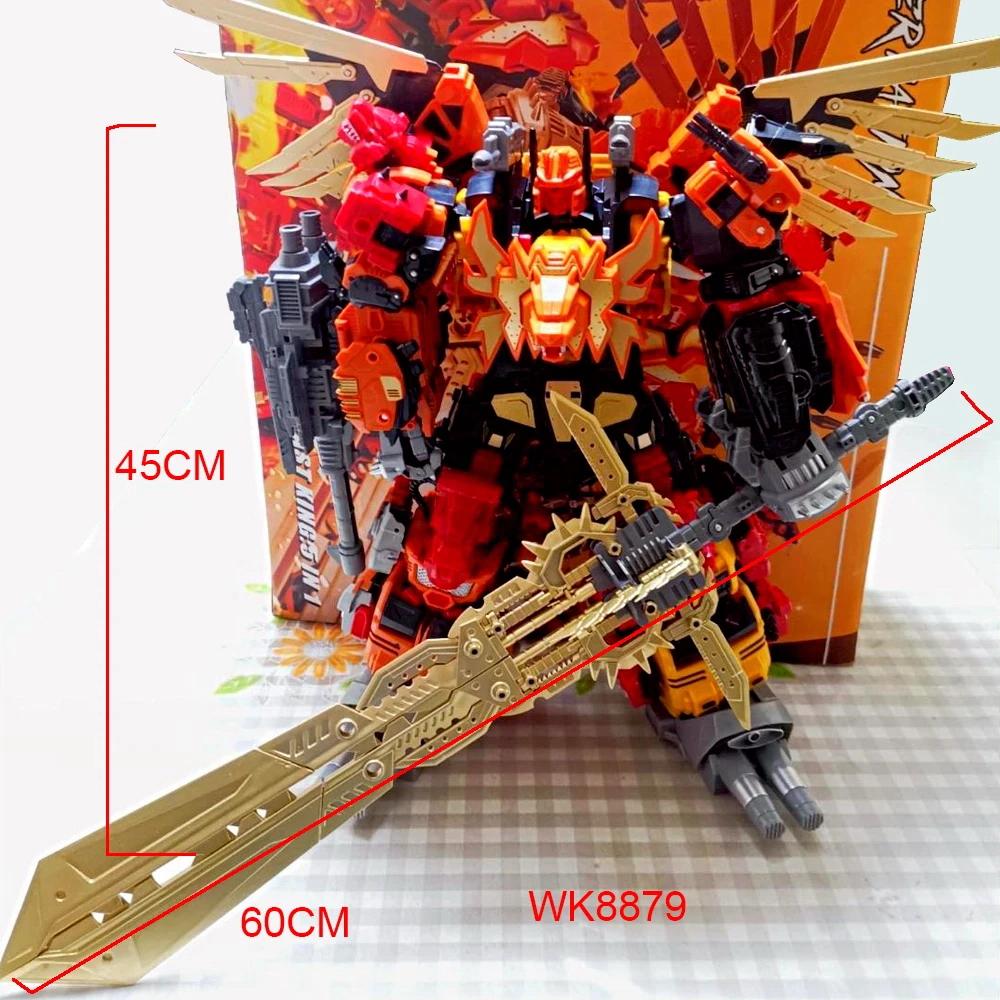 JINBAO Predaking 5IN1 Combine Robot  Bruticus Transformation Combiner Toys PredaconsDivebomb Tantrum Rampage Action Figure Model