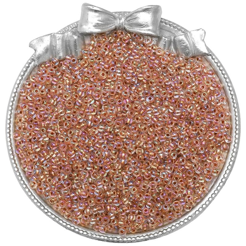 High Quality Glass Seed Beads Illusionary Pearl Light Dyeing Core Beads for Earring Bracelet DIY Jewelry Craft Accessoreis Making