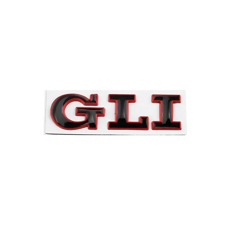 8.5x3cm Car Side Metal Badge Rear Trunk Stickers for Volkswagen VW GLI Emblem GOLF 5 6 7 JETTA MK4 MK5 PASSAT Polo TOURAN T-ROC YH7
