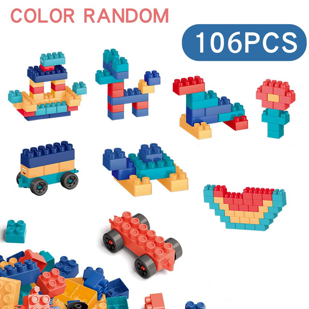 Giorgio Morandi Building Blocks Boys And Girls Darling Kindergarten Children'S Early Education Building Block Plastic Block Toy