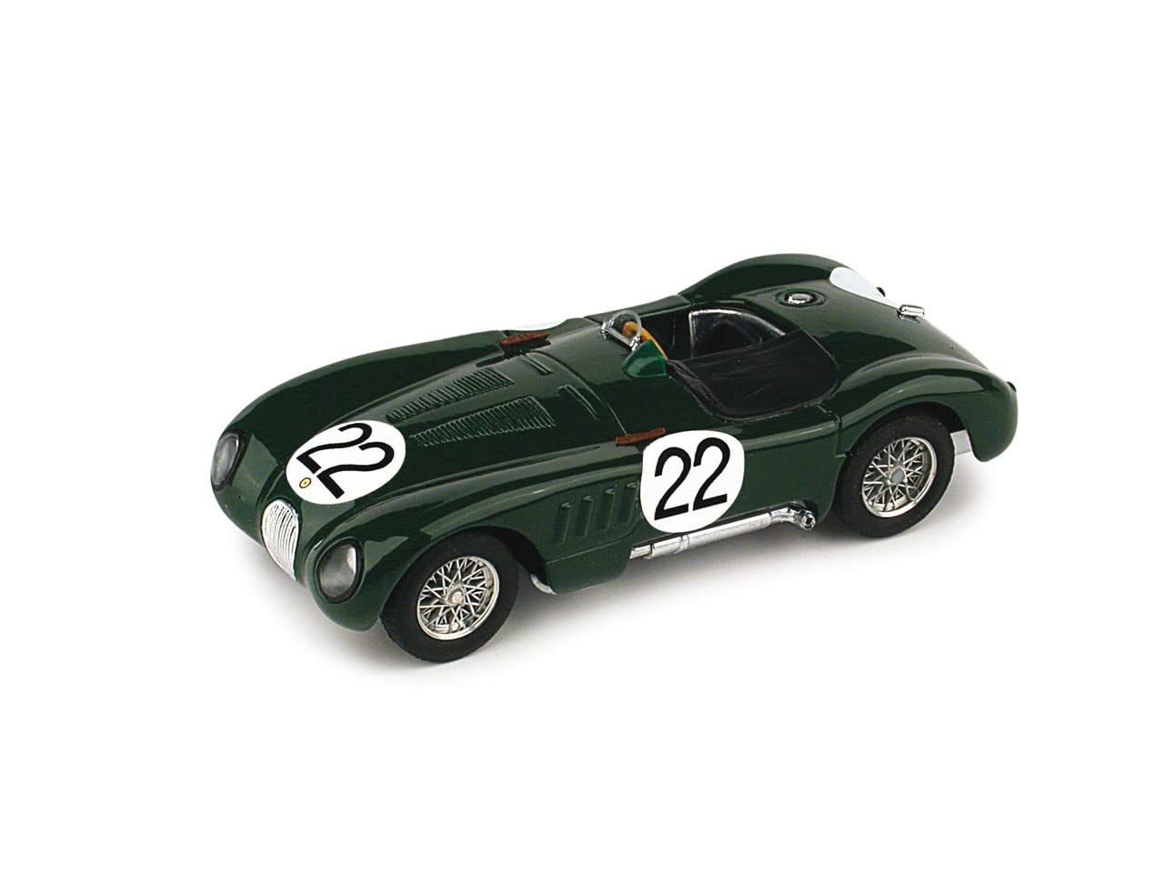 

Blum Jaguar Le Mans 24 Hours 1951 BRUMM LE MANS 1/43 C-Type #22 Moss-Fairman C-TYPE MOSS-FAIRMAN [Used] зелёный