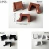 3 STUKS Decoratieve Bloempotstandaards 3D Geprinte Plantenpot Verhoger Voorkom Rot Plantenpot Ondersteuningen Tuin