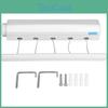 Telescopic Retractable Clothesline Drying Clothes Rope Hanger For Indoor Outdoor Suppliesfive Ropes