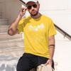 2026 New Model Unisex Summer Casual Crew Neck Tshirt With Mountain Comp Graphic Cotton Regular Fit Solid Color Unisex Clothing Comfor