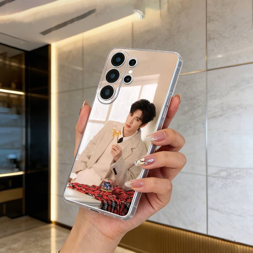 C- Chen Zheyuan-Actor Phone Case For Samsung S25,S24,S21,S22,S23,S30,Ultra,S20,Plus,Fe,Lite Transparent Cover