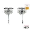 BDP938-1 2 Pieces Rear Left AND Right Door Catch Hinge Brake Stop Check Strap Limiter for Peugeot 106 I II 1991-2004 Citroen Saxo 1996-2004 9181H4