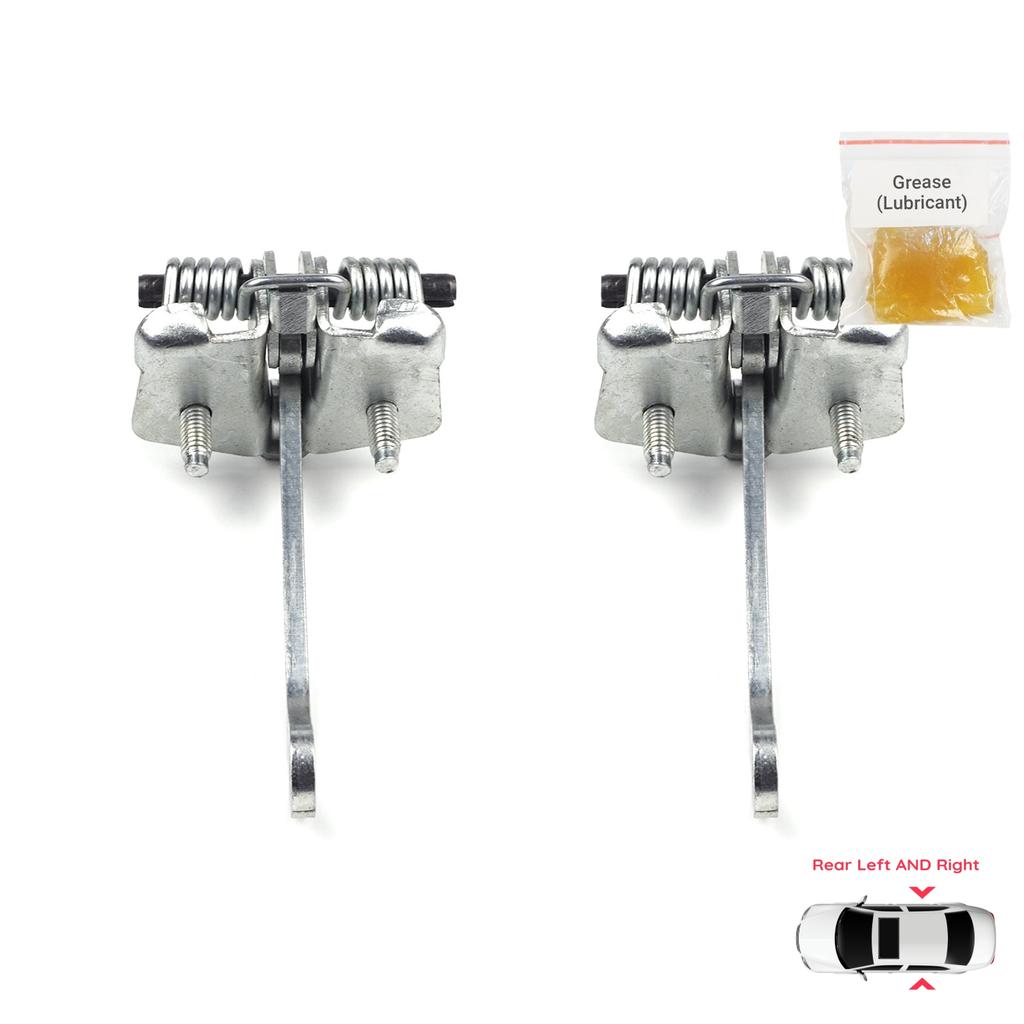 BDP938-1 2 Pieces Rear Left AND Right Door Catch Hinge Brake Stop Check Strap Limiter for Peugeot 106 I II 1991-2004 Citroen Saxo 1996-2004 9181H4