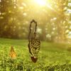 Freestanding Metal Cat Garden Stake Abstract Rustic Iron Sculpture Indoor Outdoor Lawn Decor Sturdy Durable Yard Patio Decoration Gift Cat Lovers